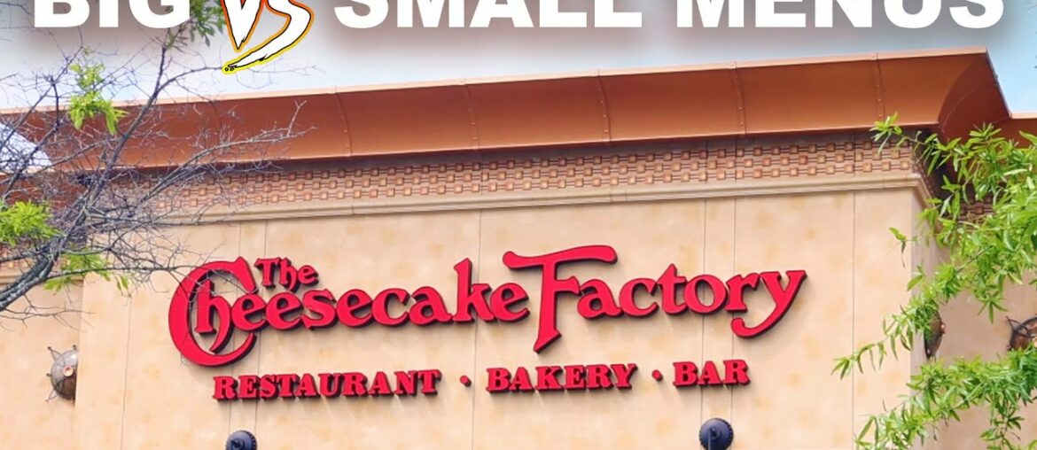 Why (fancy) restaurant menus shrank