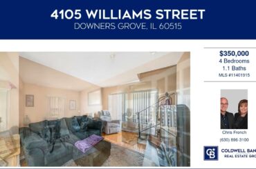 4105 Williams Street Downers Grove Illinois Homes for Sale | www.coldwellhomes.com