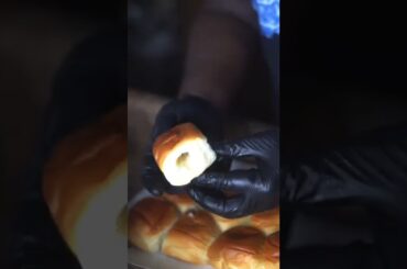 Oreo Cheesecake Stuffed Hawaiin Roll French Toast