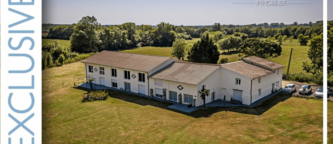 Renovated sheepfold set near Libourne with indoor swimming pool and lots of potential. - Ref: A12736
