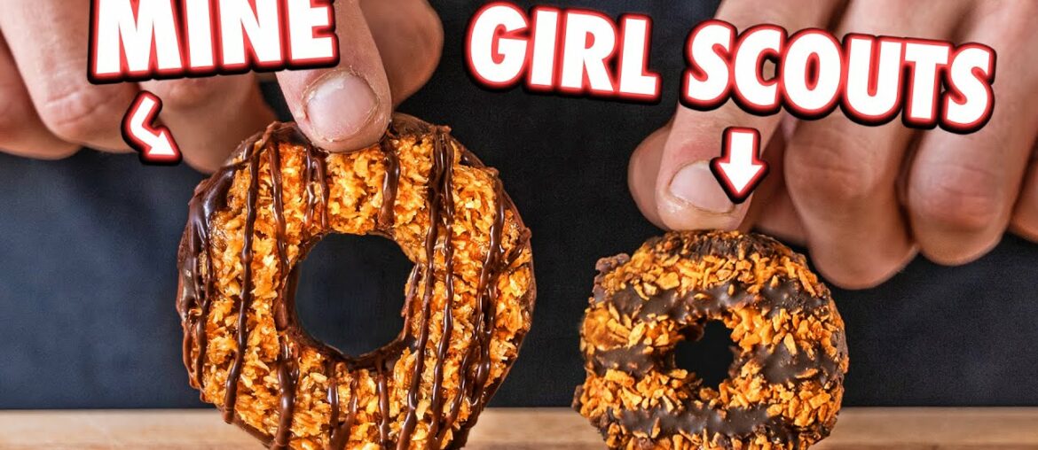 Making Girl Scout Cookies At Home: Samoas | But Better Making Girl Scout Cookies At Home: Samoas | But Better