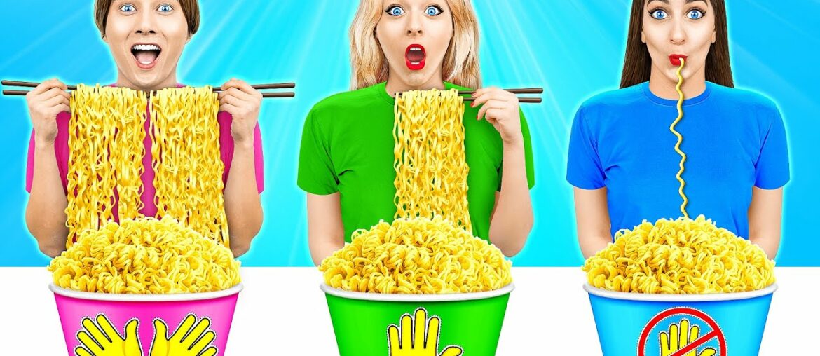 No Hands vs One Hand vs Two Hands Eating Challenge #3 | Funny Food Situations by Multi DO Challenge No Hands vs One Hand vs Two Hands Eating Challenge #3 | Funny Food Situations by Multi DO Challenge