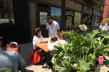 French fusion in Boston's Back Bay, and seafood specialties in Cambridge