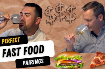WE PAIRED WHITE WINE W/ FIVE GUYS BURGERS! | Pairs Perfect