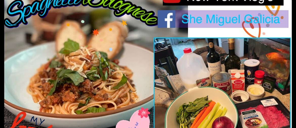 Spaghetti Bolognese French style by Sheryl love