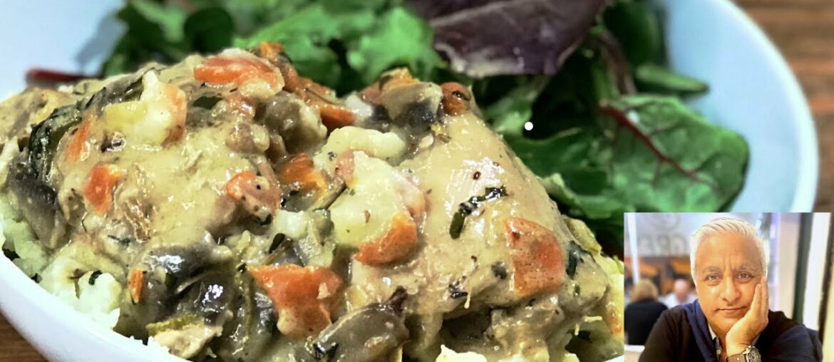 Chicken Fricassee Quick One Pan French Classic Stew Chicken Fricassee Quick One Pan French Classic Stew