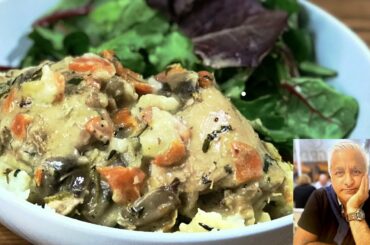 Chicken Fricassee   Quick One Pan French Classic Stew