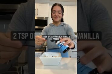 Quick French Vanilla Coffee Oatmeal recipe for breakfast