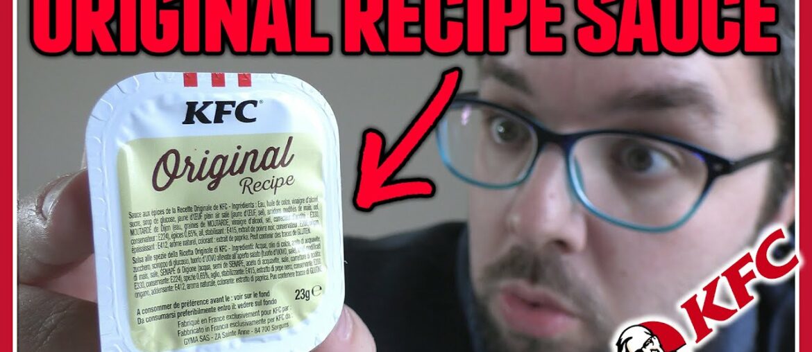 KFC Original Recipe Sauce Review (France) KFC Original Recipe Sauce Review (France)