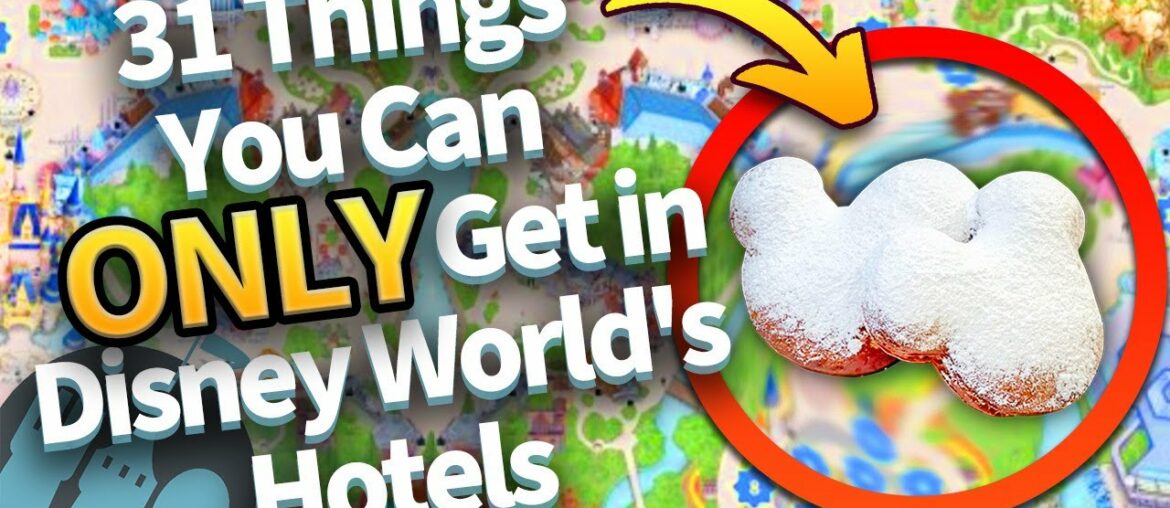 31 Things You Can ONLY Get in Disney's Hotels 31 Things You Can ONLY Get in Disney's Hotels