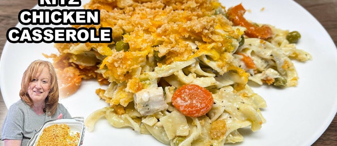 RITZ CREAMY CHICKEN & PASTA CASSEROLE | Easy Dinner Recipe RITZ CREAMY CHICKEN & PASTA CASSEROLE | Easy Dinner Recipe