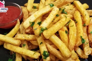 Butter Garlic French Fries | How to make Crispy French Fries Recipe | French Fries