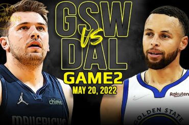 Golden State Warriors vs Dallas Mavericks Game 2 Full Highlights | 2022 WCF | FreeDawkins