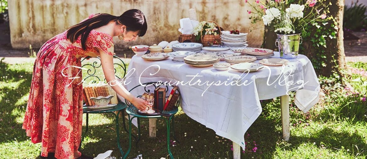 Roomtour | Beautiful antique house in the countryside of  France | Opened a small flea market | Vlog