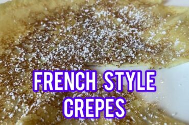 Grandmother's recipe - Quick Delicious French style Crepes pancakes - Grandma's secret revealed