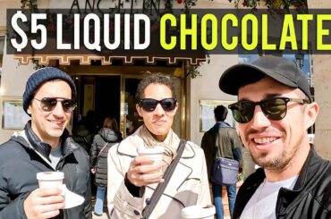 World's BEST Hot Chocolate with my brother & sister