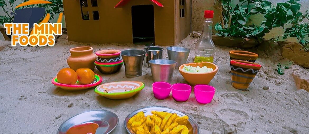 Miniature French Fries | Crispy French Fries Recipe | The Mini Foods