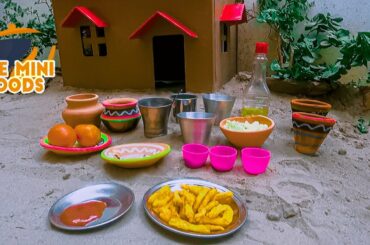 Miniature French Fries | Crispy French Fries Recipe | The Mini Foods