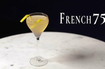 Conniption Gin: French 75 Cocktail Recipe