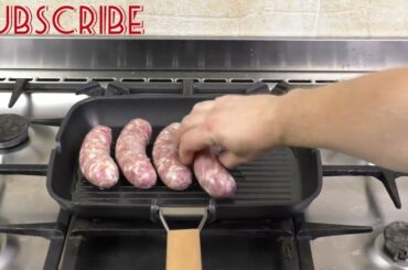 I prepared a tasty and cheap recipe, pork sausages, french fries, homemade bread @Cristipan