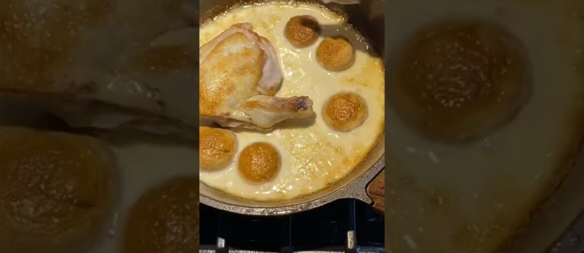 Pan Sauces that Pop! Artichoke and Mushroom Sour Cream Sauce for Chicken