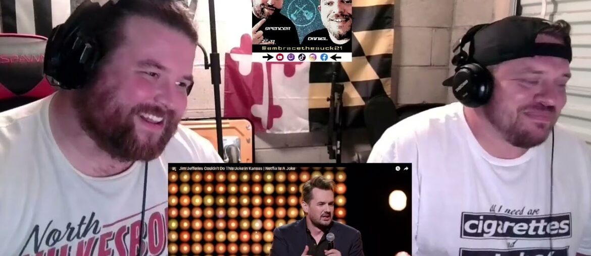 UNPRETENTIOUSLY FUNNY!!! Americans React To "Jim Jefferies Couldn't Do This Joke In Kansas" UNPRETENTIOUSLY FUNNY!!! Americans React To "Jim Jefferies Couldn't Do This Joke In Kansas"
