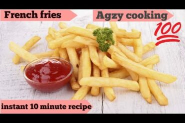 Homemade crispy perfect french fries recipe with tips &tricks |crispy finger chips|