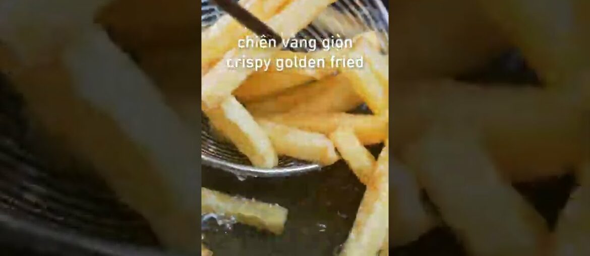 Potato Recipes. Crispy French Fries Garlic Butter #shorts