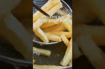 Potato Recipes. Crispy French Fries Garlic Butter #shorts