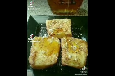 Finished product of a French  Toast recipe I made from kinghawaiian.com called Classic French Toast