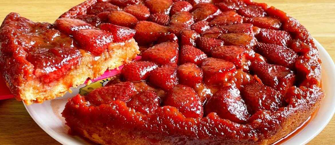 Strawberry Tarte Tatin Recipe | French Strawberry Tart | Strawberry Pie Strawberry Tarte Tatin Recipe | French Strawberry Tart | Strawberry Pie