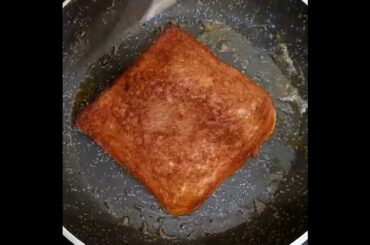 Tasty & Yummy Chocolate French Toast Recipe Kid's Special Breakfast Time Favourites #shorts