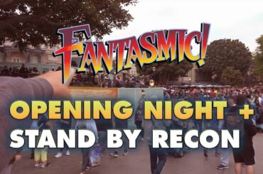 Fantasmic 2022 opening night @ Disneyland | Stand by recon + pre show EXCITEMENT!