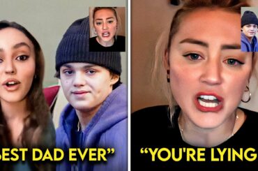Lily-Rose And Jack Depp RAGE On Amber Heard For Lying About Johnny Depp Doing Drugs With Them
