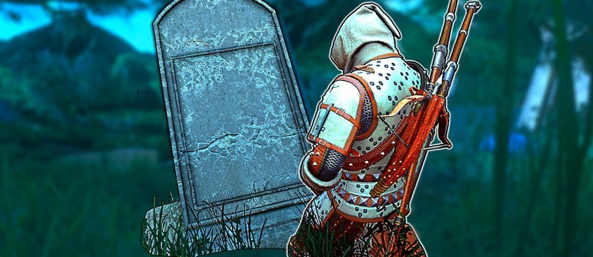 Ciri's Grave in Toussaint. (Witcher 3)