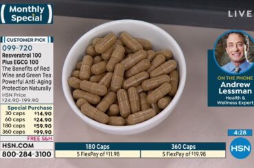 Resveratrol100 EGCG100  30 Capsules