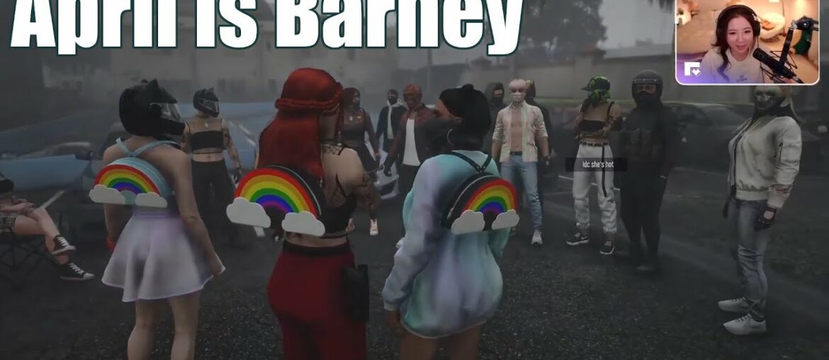 April goes to Pride and gets into trouble with France | Fuslie NoPixel GTARP