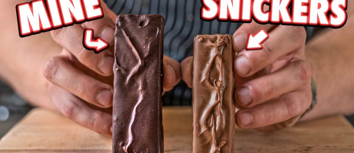 Making Snickers At Home | But Better Making Snickers At Home | But Better