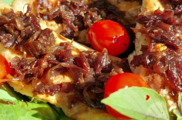 DULCEATA DE CEAPA ROSIE, reteta frantuzeasca/RED ONION CONFIT, French recipe/CONFIT D'OIGNONS ROUGES