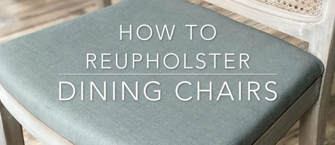 How To Reupholster Dining Chair Seats How To Reupholster Dining Chair Seats