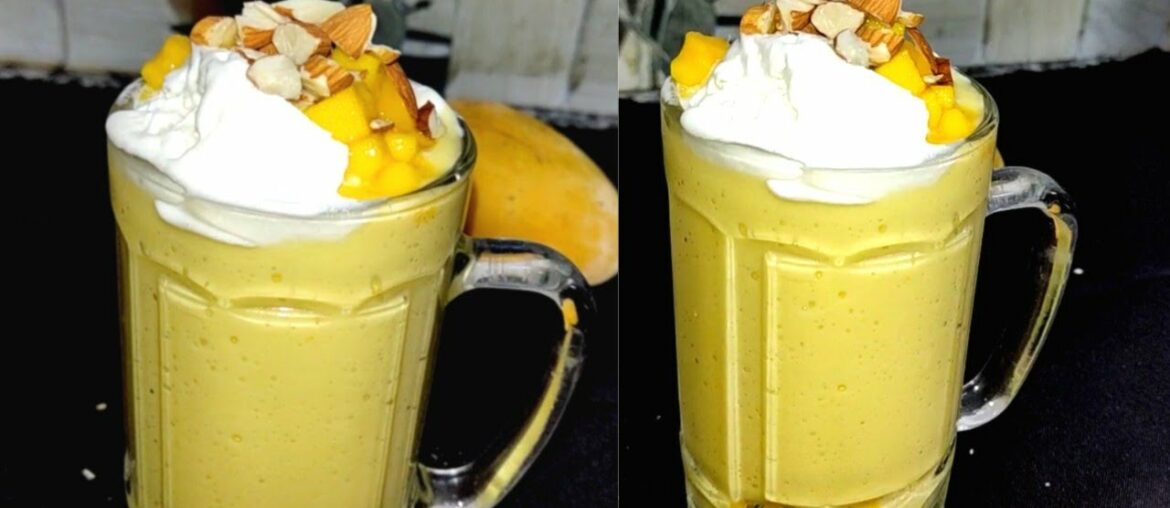 @Life with Natasha in france |mango mastani recipe|easy mango dessert|mangomastani by a to z zaika