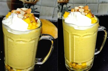 @Life with Natasha in france |mango mastani recipe|easy mango dessert|mangomastani by a to z zaika