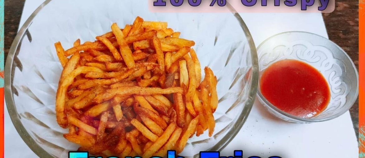 How to Make Crispy French Fries Recipe | Homemade Perfect French Fries Recipe | french fries recipe