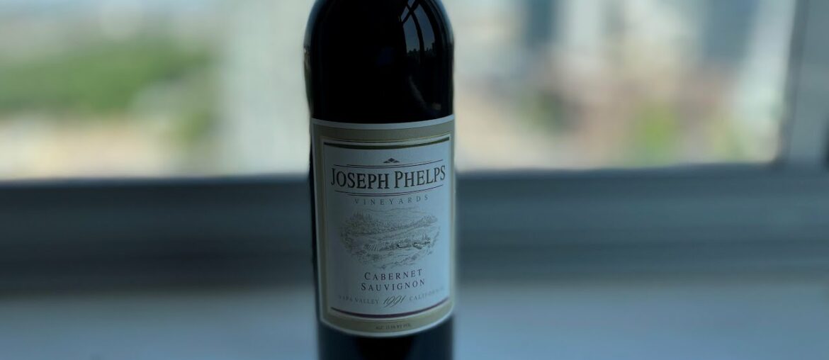 Joseph Phelps 1991 Cabernet Sauvignon Napa Premium Wine Review Joseph Phelps 1991 Cabernet Sauvignon Napa Premium Wine Review