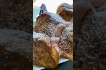 Strawberry Cheesecake Stuffed French Toast at home