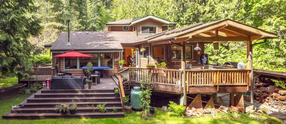 Magical acreage with two homes in Roberts Creek [Sunshine Coast, BC]