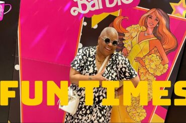 VEGAS VLOG PART 1 | SHERIDAN'S 31st BIRTHDAY | DINING AT EMERIL LAGASSE RESTURANT | BARBIE EXHIBT