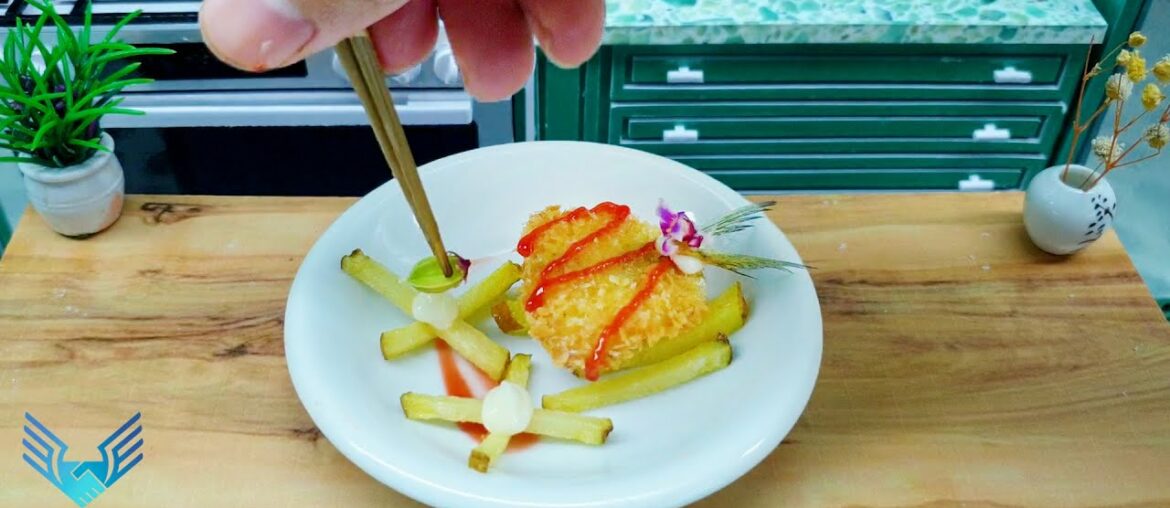 Crispy fried fish recipe | Fried fish served with french fries | Mini Kitchen. Crispy fried fish recipe | Fried fish served with french fries | Mini Kitchen.