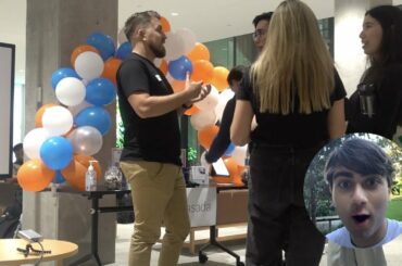 THEY OFFERED ME A JOB!! Startup Careers Fair Sydney University | Chriso Vlogs