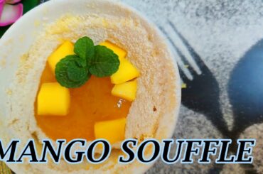 Mango Souffle|mango dessert|how to make souffle|souffle recipe|french dessert recipe|cwc3 recipe|